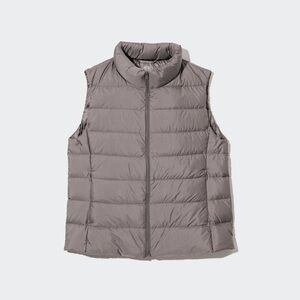 NWT Uniqlo ultra light down gray vest